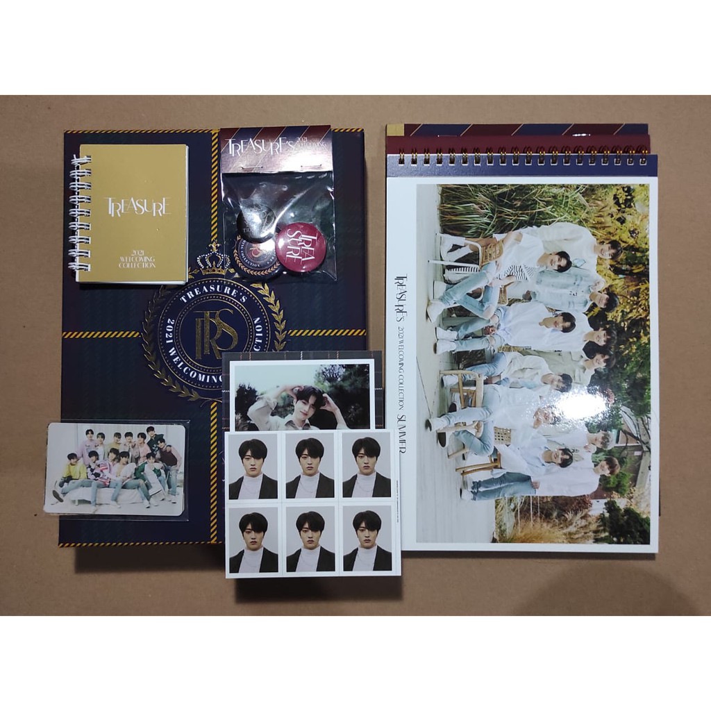 [4.4 SALE] READY STOCK SHARING TREASURE 2021 WELCOMING COLLECTION HARUTO JUNKYU HYUNSUK