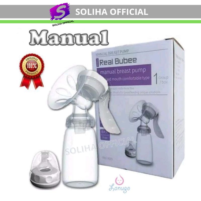 Pompa asi manual REAL BUBEE - Pumping ASI manual Real Bubee - Paket Hemat Pompa ASI Real Bubee - Pom