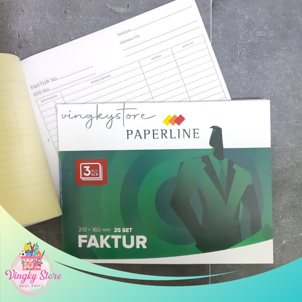 

Buku Faktur 3Ply Paperline