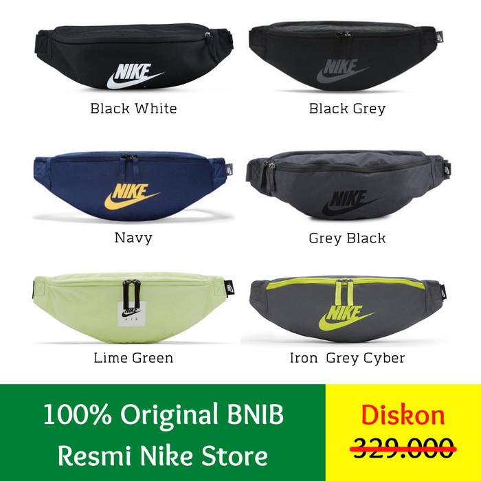 Tas Pinggang Waist Bag Nike Sportwear Heritage Hip Pack Original Bnwt