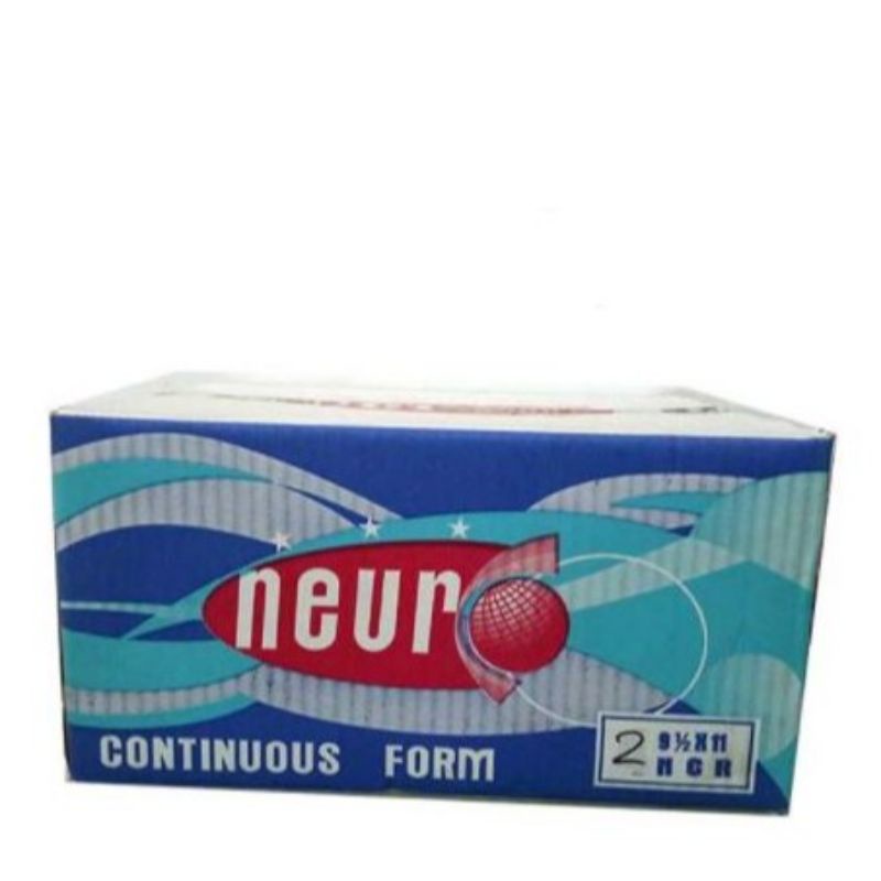 

Kertas Komputer Continuous Form NEURO 9,5 x 11 2 Ply Utuh atau Dibagi 2