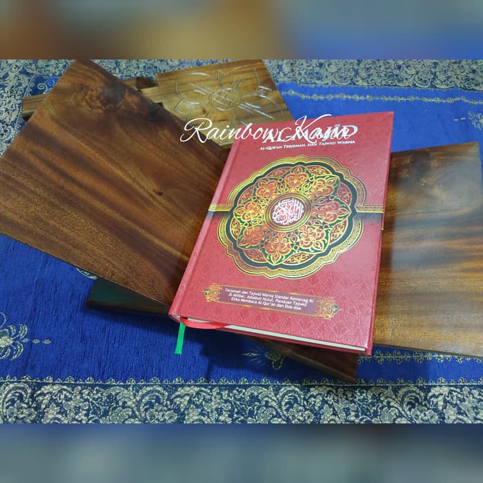 Meja Lipat kayu jatiRekalLekarTatakanAlasNgajiTempat baca ALQURAN