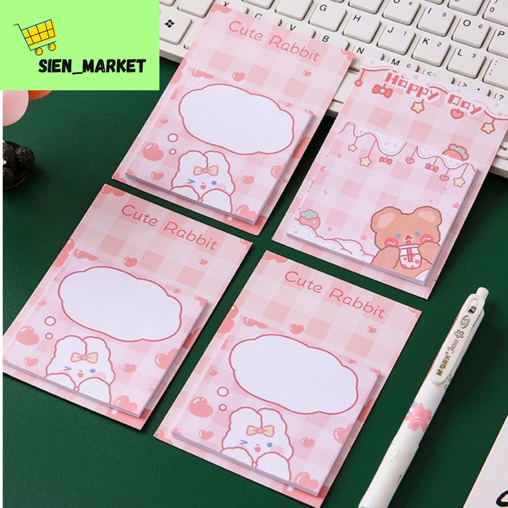 

Sticky Notes Lucu Motif Memo Tempel