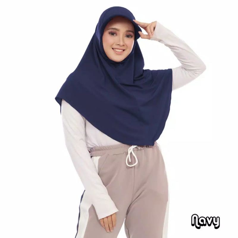 hijab topi sporty