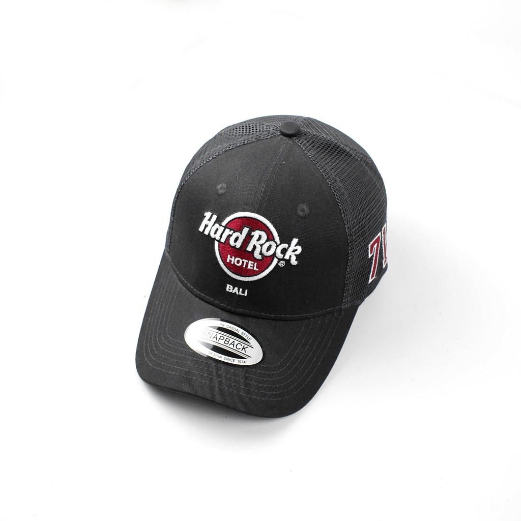 Topi Trucker Hard Rock Bali Basic Black