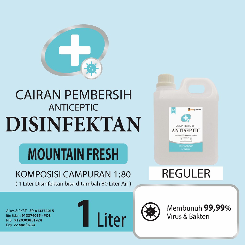 Disinfektan aneka aroma kemasan jirigen 1 liter