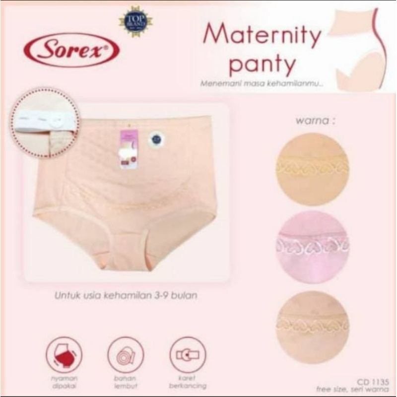 Celana Dalam ibu hamil sorex 1135 maternity pant