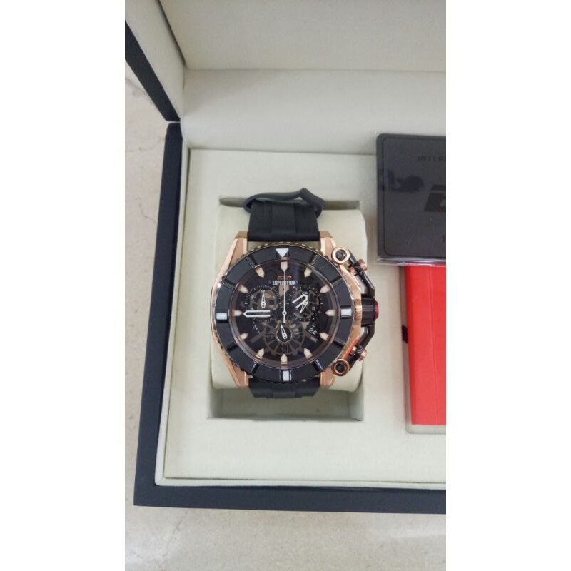 EXPEDITION CHRONOGRAPH E3009M BLACK ROSE GOLD