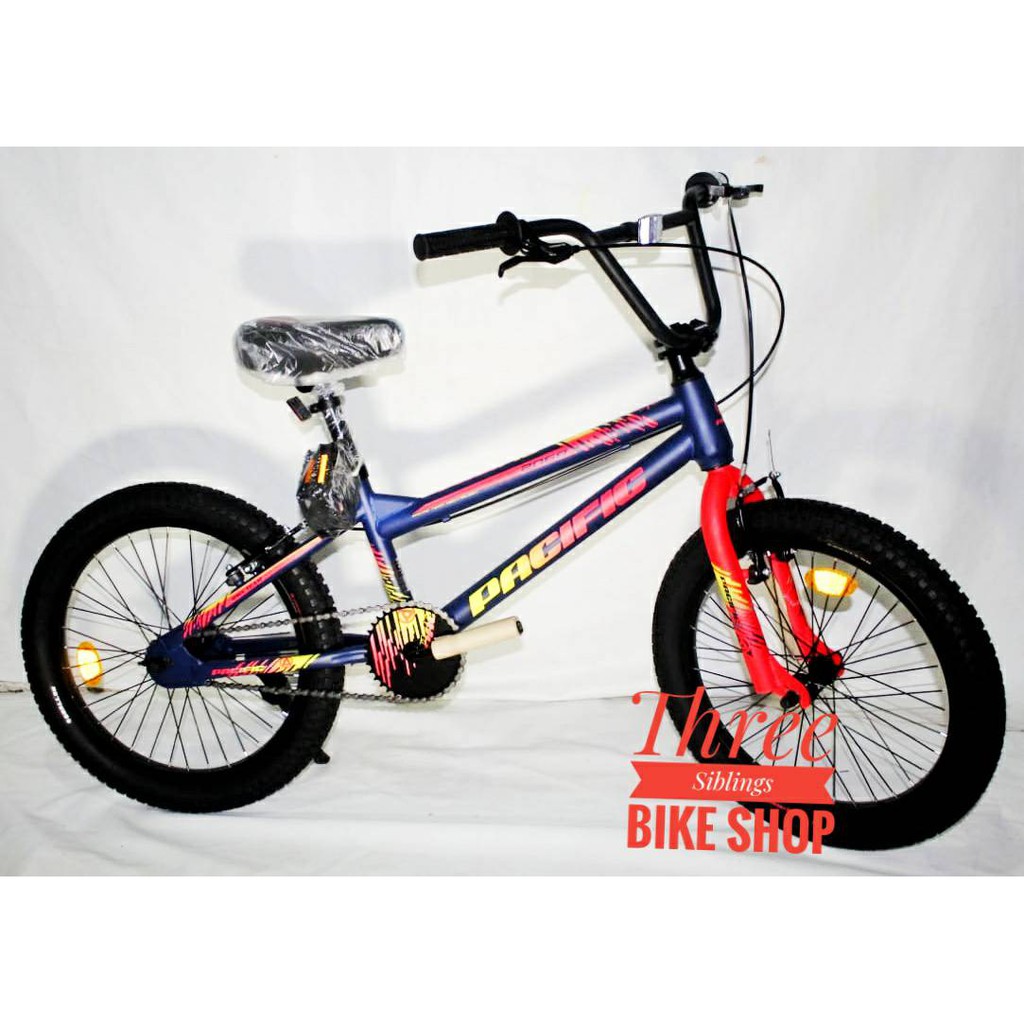 SEPEDA BMX PACIFIC 2068 ROTOR 20 INCH WARNA BLUE RED