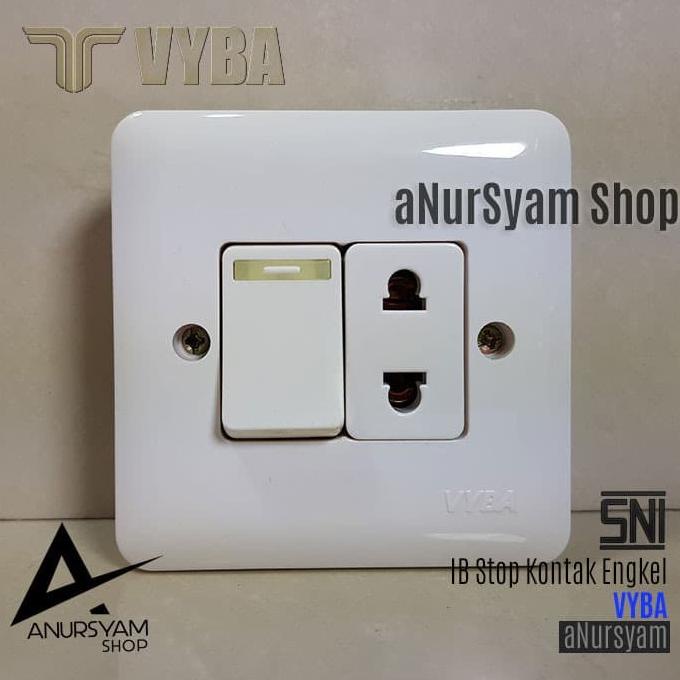 IB Stop Kontak Engkel VYBA NCE-5361U / IB Stop Saklar Radium VYBA anursy44 Berkualitas