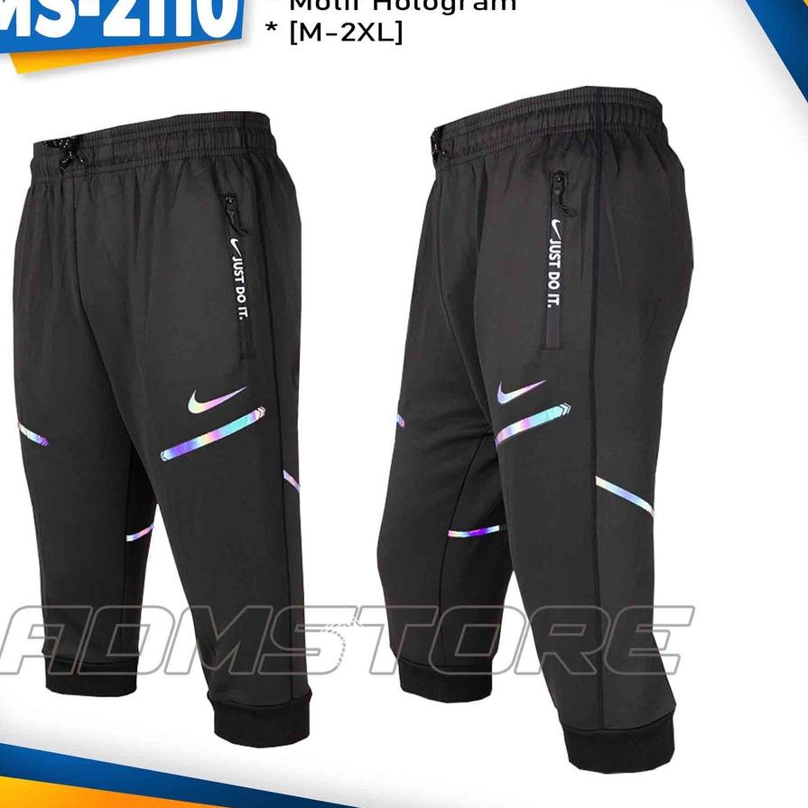 Murah - Jogger Pants Pria Pendek / Celana Joger 3/4 Import Grade Ori ✓