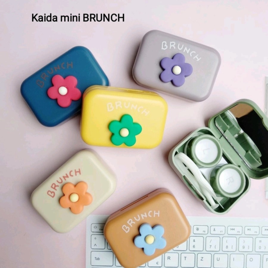 TEMPAT SOFTLENS MOTIF LUCU BRUNCH Travel Kit