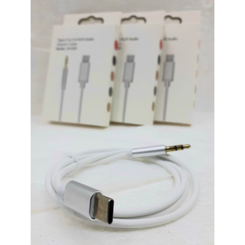 KABEL AUX JH-030 3.5MM TYPE C to AUX KABEL AUDIO