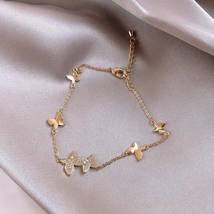 Gelang zircon Gaya Korea Untuk fashion-SL050