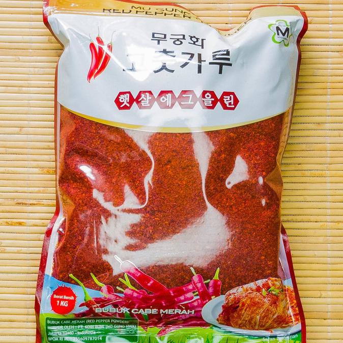 

BARU ECERAN Gochugaru Hot Pepper Flakes (bubuk cabe kasar) - isi 1kg