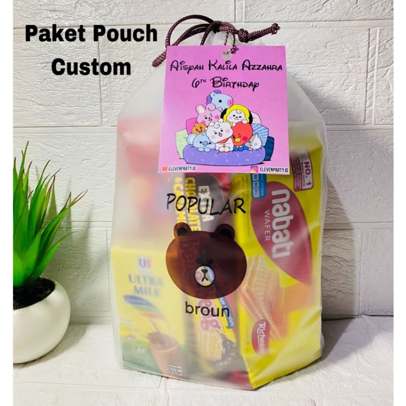 

Bingkisan Ulang Tahun Anak Paket Pouch / Souvenir Ulang Tahun