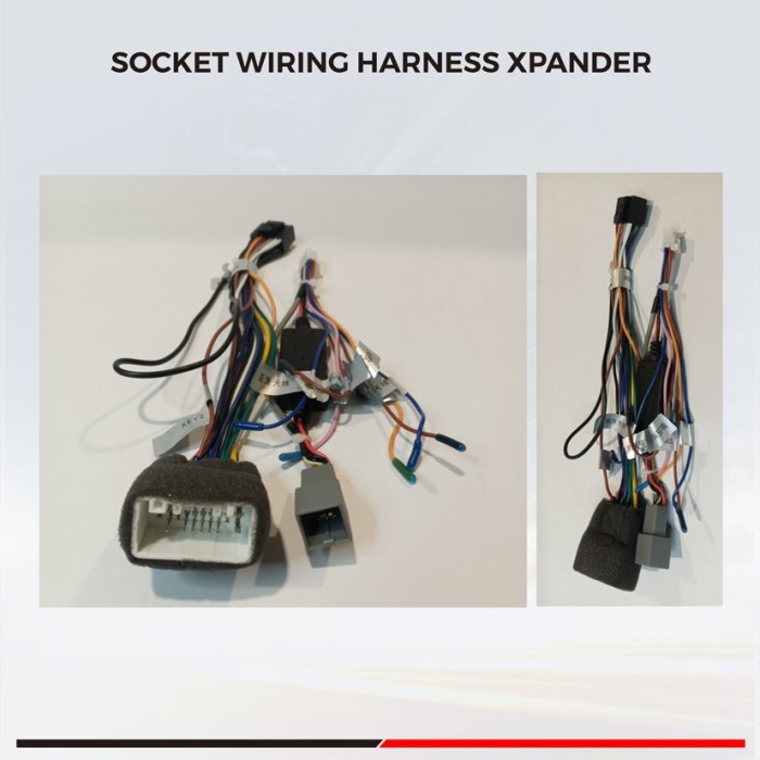 Mobil-Audio-Konektor-Kabel- Kabel Soket Head Unit Untuk Mobil Xpander -Kabel-Konektor-Audio-Mobil.