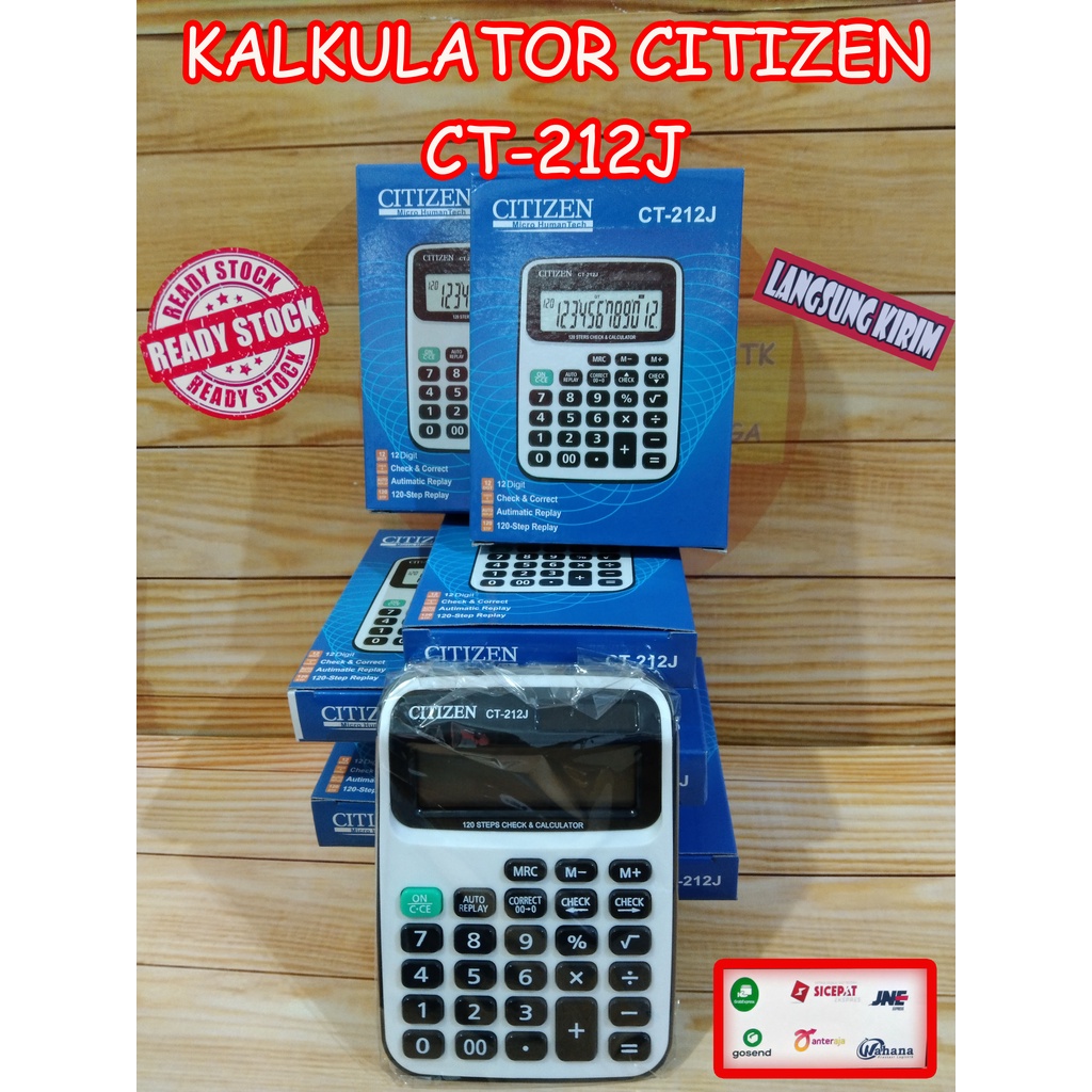 Kalkulator/calculator CITIZEN CT-212J