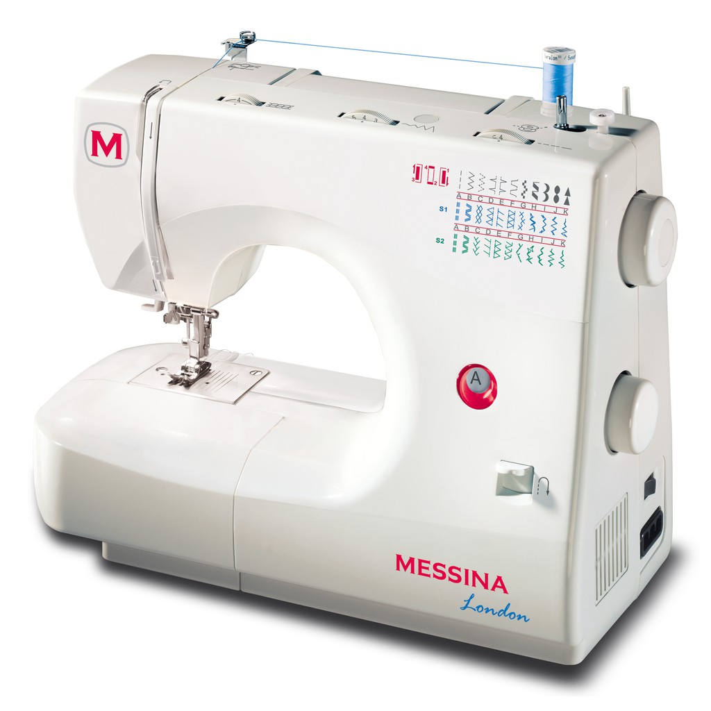 Mesin Jahit Rumah Tangga London L34s MESSINA Portable | Putih