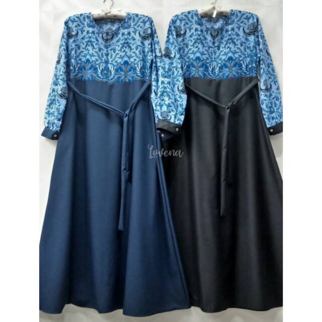 Batik Korpri Dress by Luvena