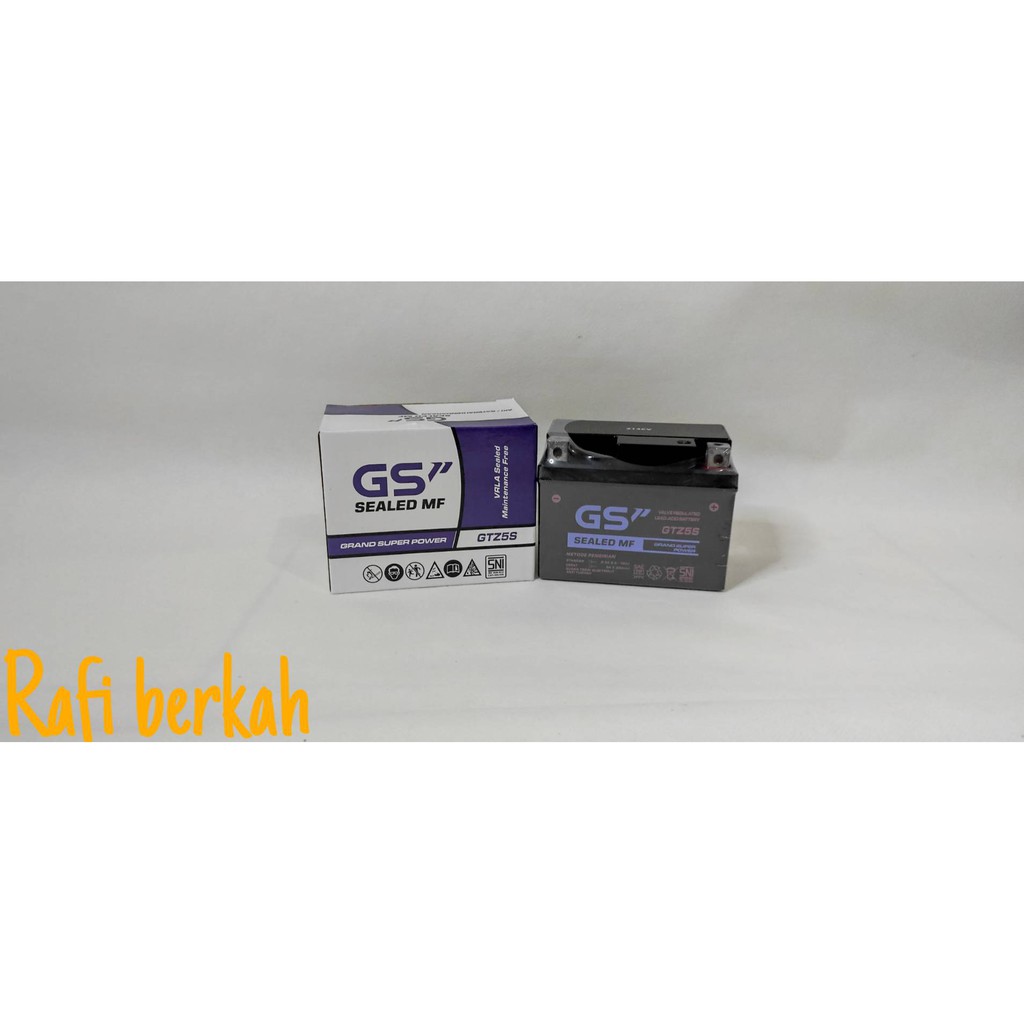 Jual Aki Motor Honda Scoopy Spacy Absolute Revo GSJ GTZ5S Aki Kering