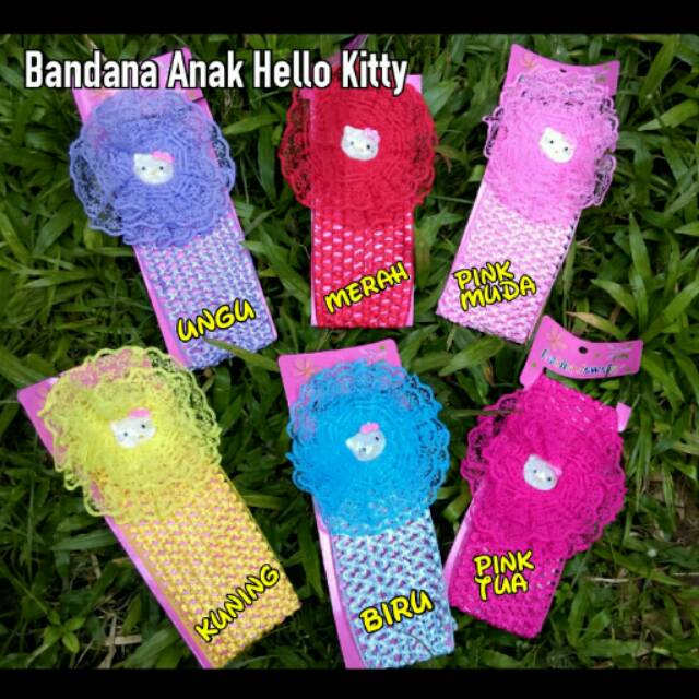 Bandana Bayi / Anak Usia 0-3 Tahun Fashion Asesoris Lucu Anak Perempuan