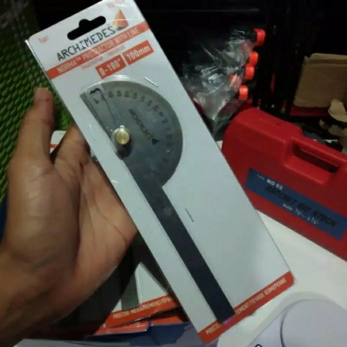 

Spesial Busur Derajat Combi Protractor/ Pengaris Busur Bagus
