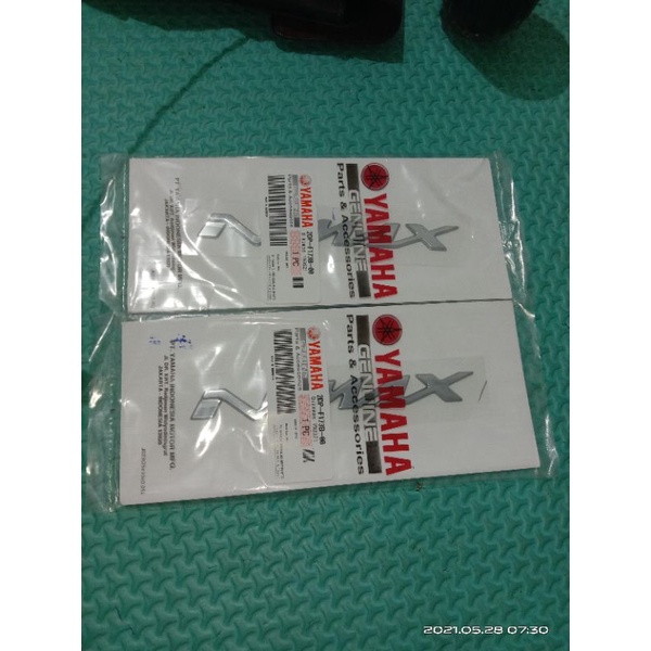 Emblem Nmax old silver Original Yamaha