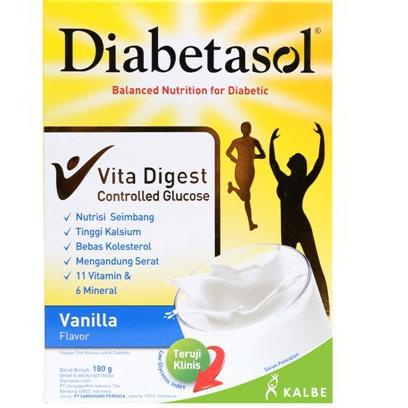 

[KODE GV8TV] Diabetasol Vita Digest Coklat / Vanila / Cappucino 180 gr