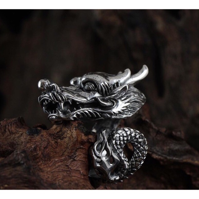 Cincin Pria - Cincin Naga Dragon Ring