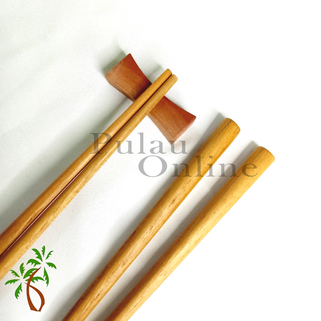 Sumpit Kayu Jati 23cm - Chopstick