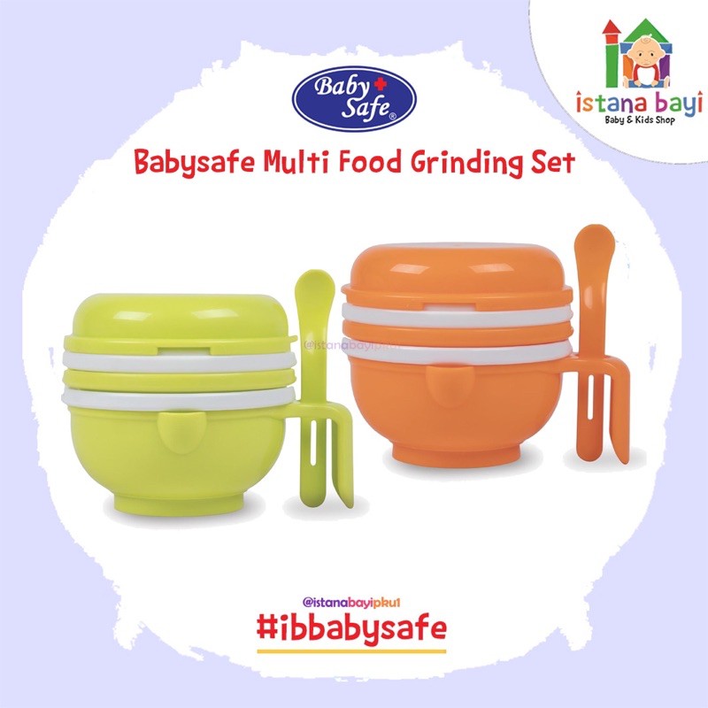 Baby Safe Food Grinding set AP014 Food maker.Pealatan MPASI Shopee