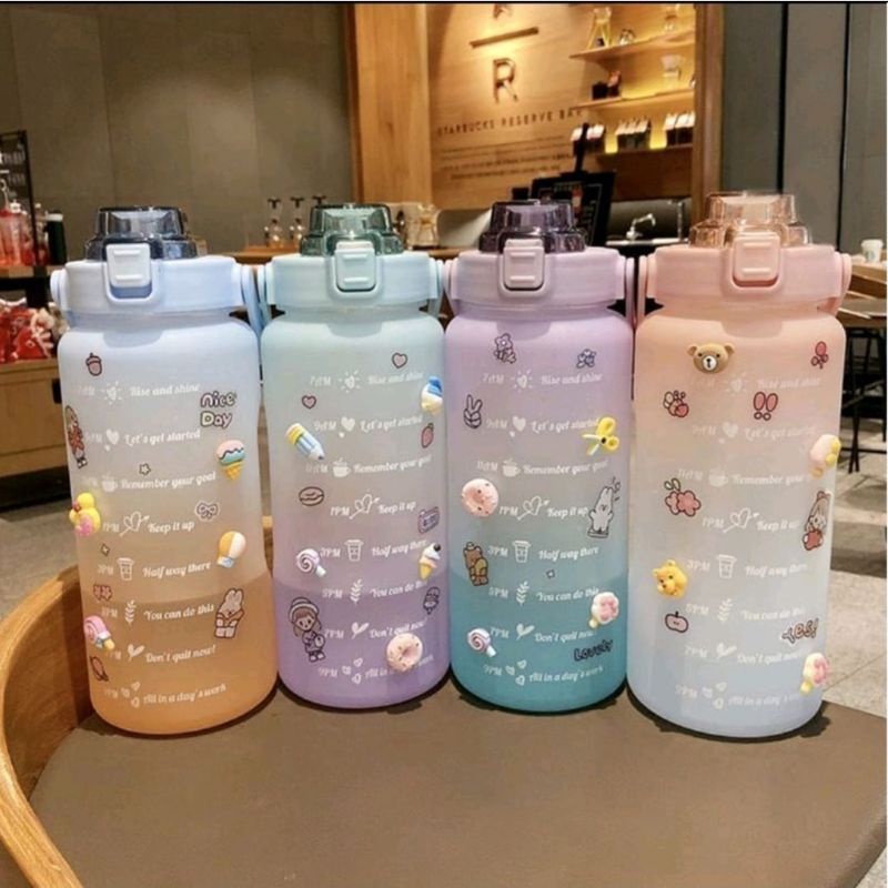 BOTOL VILAR 2 LITER / BOTOL TIME 2 LITER / BOTOL RAINBOW 2 LITER