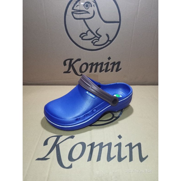 Sandal Baim Wanita / Medis / Merk Komin size 36-40-Biru tua 2 warna