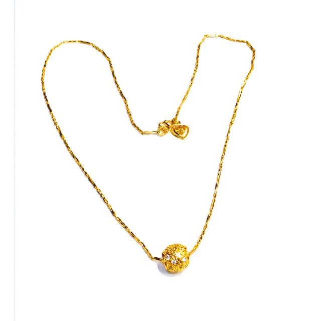 Terbaru Kalung wanita kalung plus leontin perhiasan replika berlian kalung wanita kalung