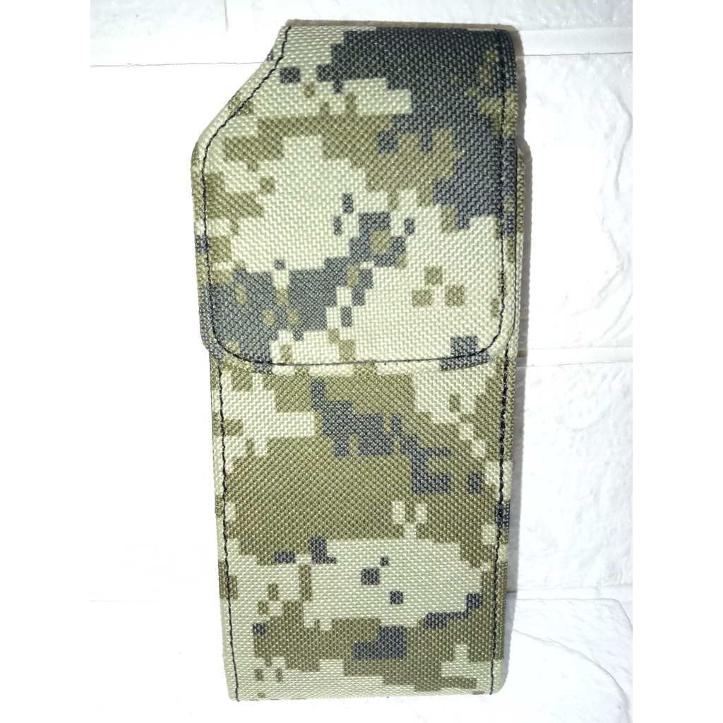 Case hp dompet motif army/ sarung hp army 5 inch