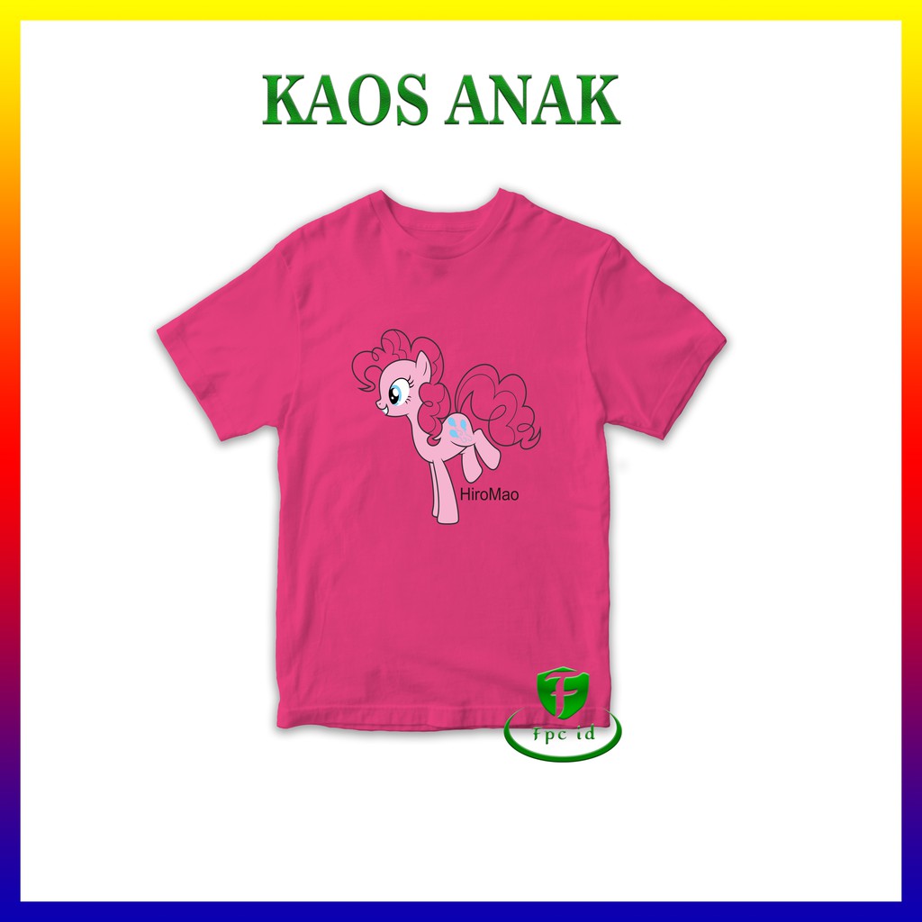 Kaos Kuda Poni Cotton Combed 30s Baju Anak Pakaian Murah Atasan Berkualitas