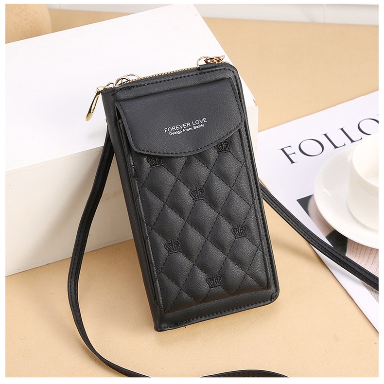 Dompet HP Panjang / Tas Selempang  Murah Wanita Terbaru Import Original FOREVER LOVE / Jakarta - 386