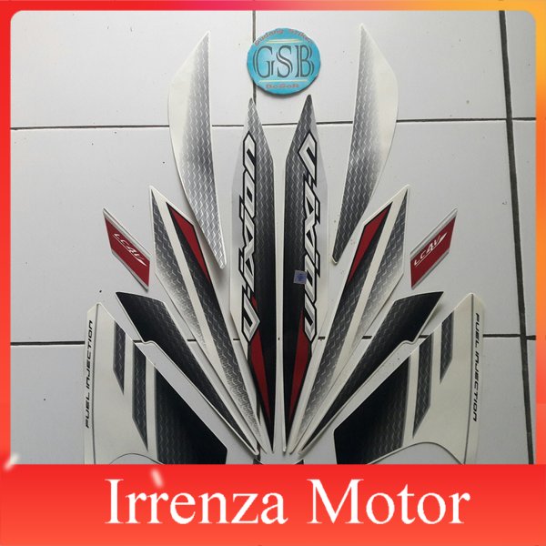 striping motor vixion new 2014 putih
