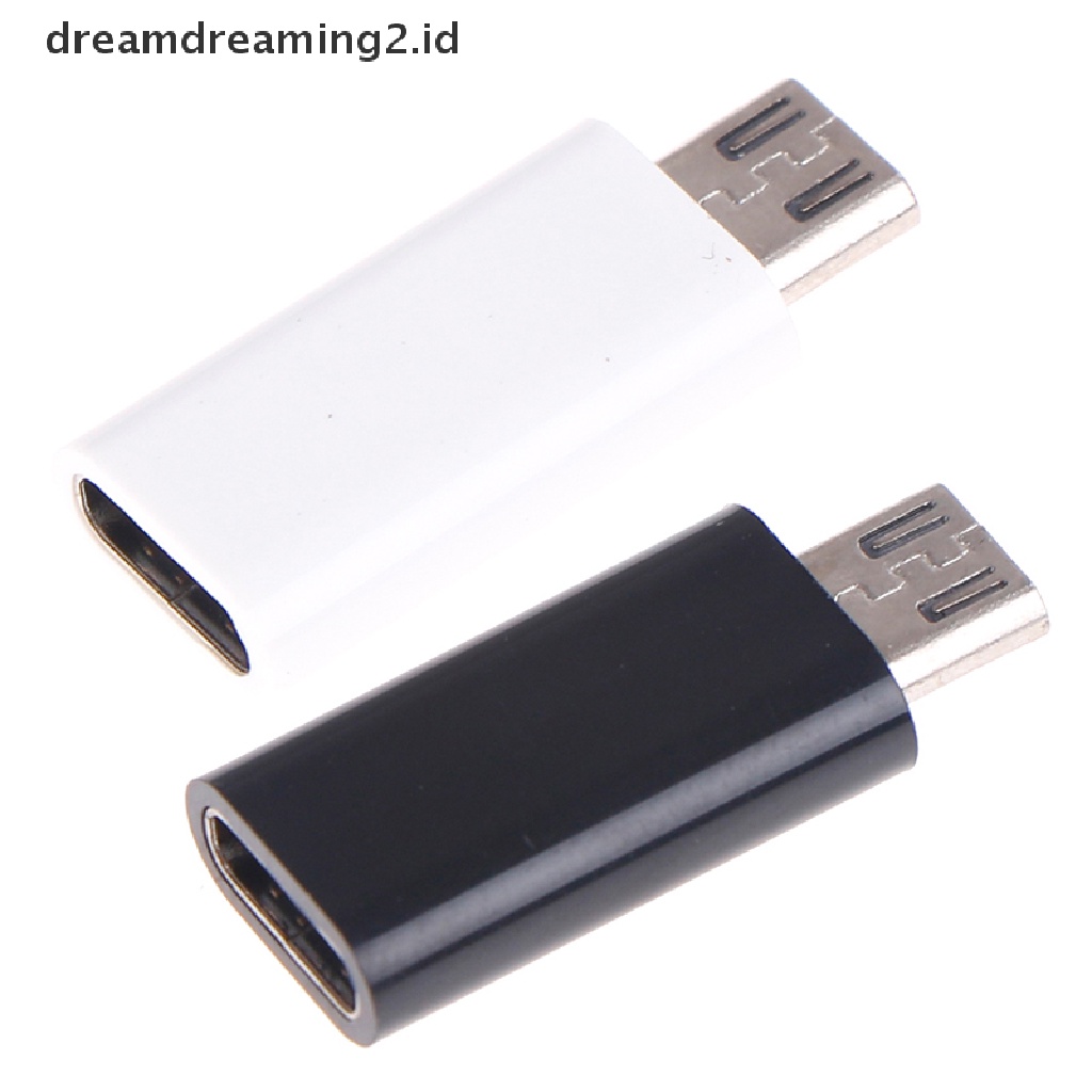 (Hot Style You Like) Adaptor Converter Usb Type C Female Ke Micro Usb Male