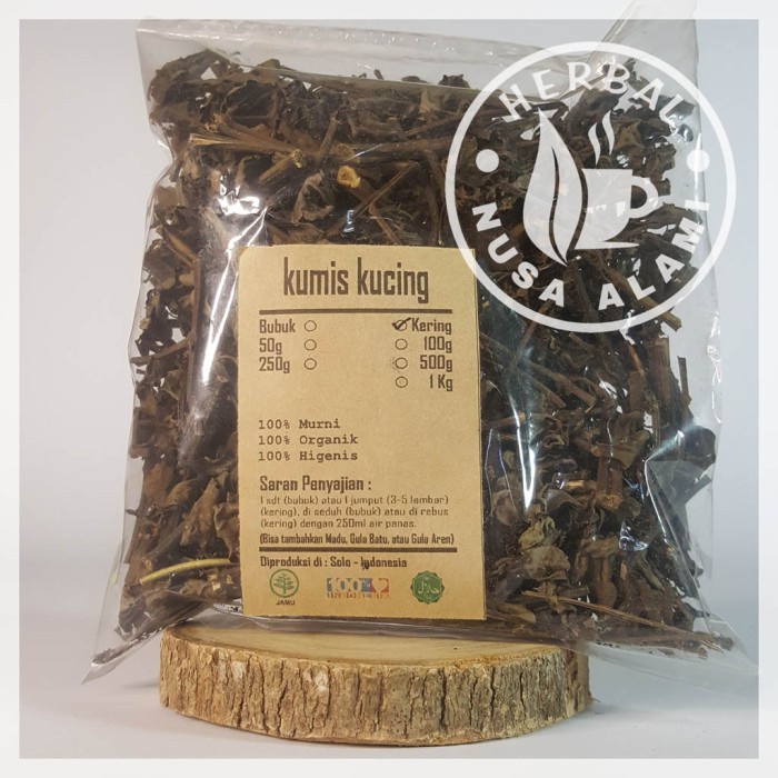 

DAUN KUMIS KUCING KERING | PREMIUM | Orthosiphon Aristatus 100g