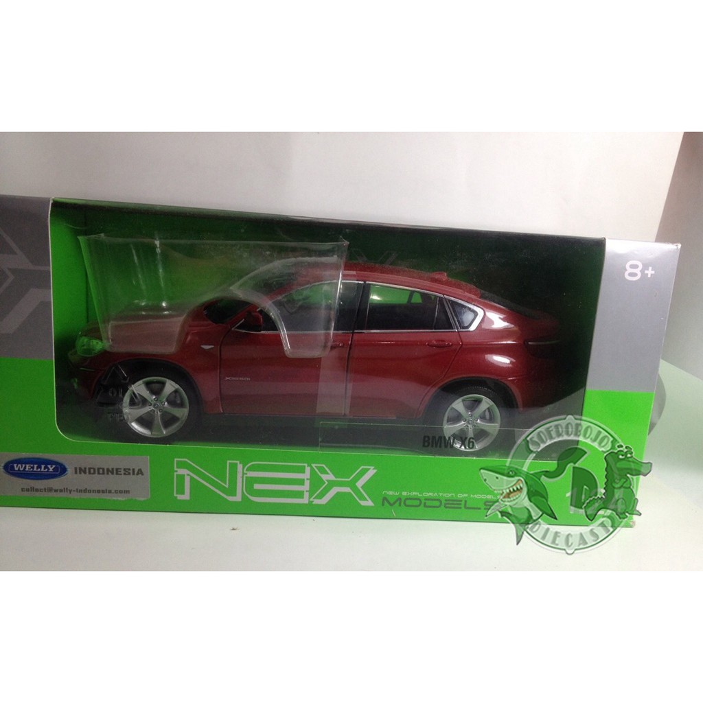 1/24 WELLY BMW X6 (Merah)