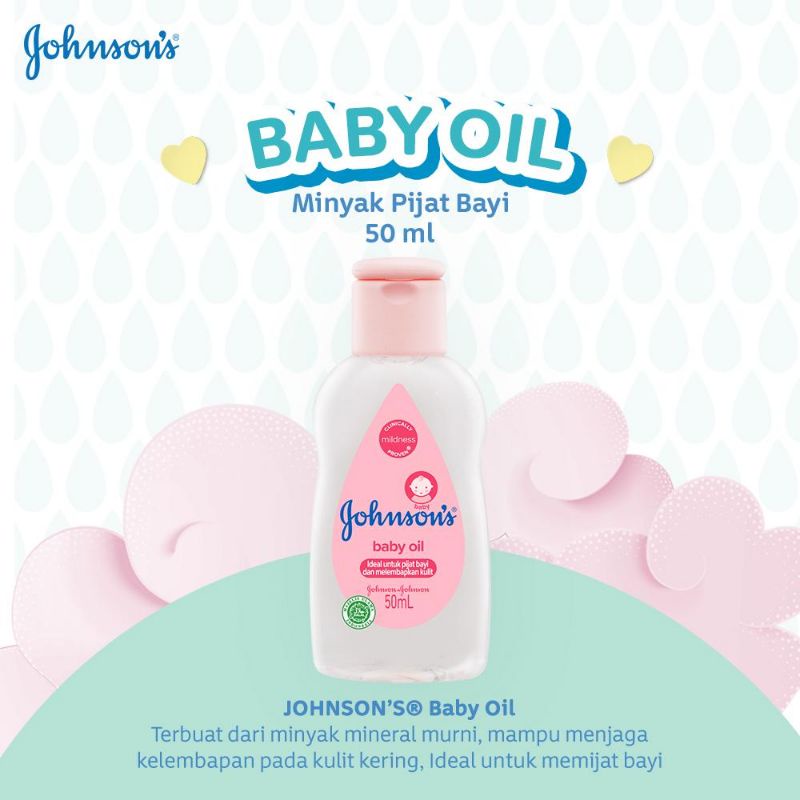 Johnson's Baby Oil 50 ml