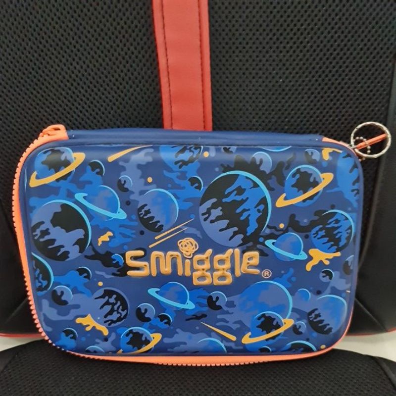 

Smiggle original kotak pensil motif depan dan belakang preloved