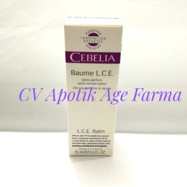LCE Balm 15 mL (Pro Health/Cebelia) Original Warranty & Legality