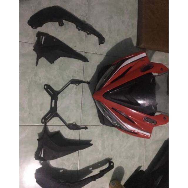 Headlamp Fullset Body Cover Depan Lampu Set New CBR 150 R 150R CBR150 NCBR CBR150R Facelift LED Baru