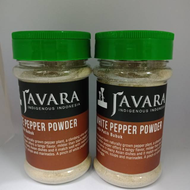 Javara White Pepper Powder 100g