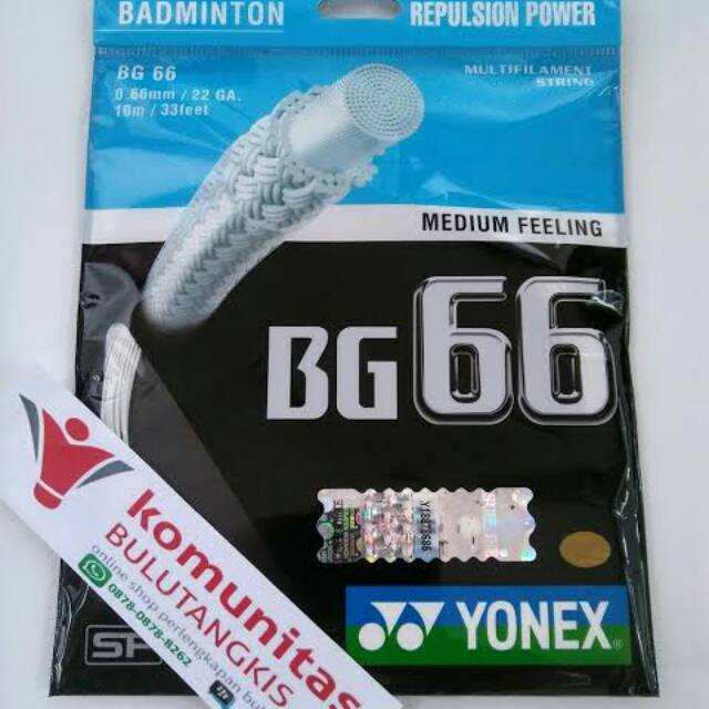 Senar raket YONEX BG 66 ORIGINAL