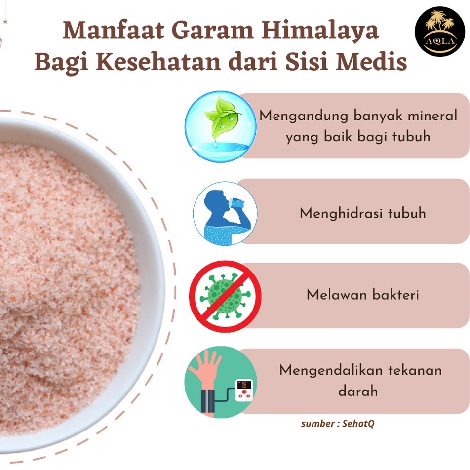 GARAM HIMALAYA PREMIUM ASLI 100% / HIMSALT ORIGINAL / GARAM HIMALAYA HALUS ORIGINAL