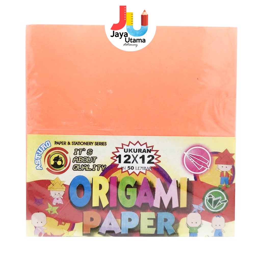 

Kertas Lipat 12 cm x 12 cm Isi 50 Lbr
